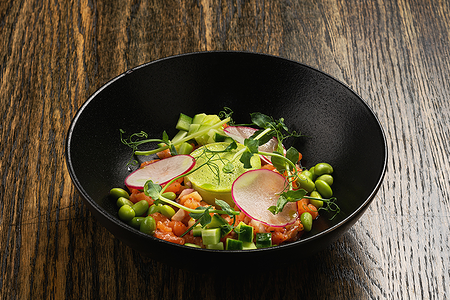 Тартар из лосося