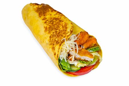 Сэндвич Цезарь тортилья