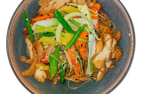 Фунчоза с курицей