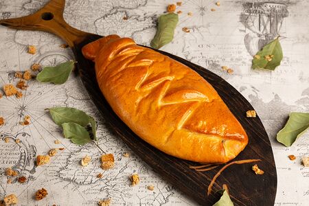 Пирог с горбушей