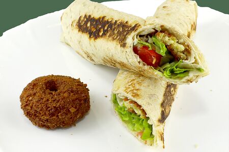 Фалафель с хумусом