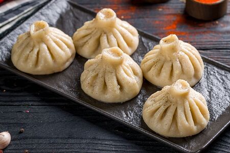 Хинкали домашние ручная лепка, по грузинский