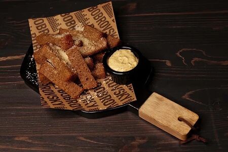 Гренки Bobrovsky с соусом ранч