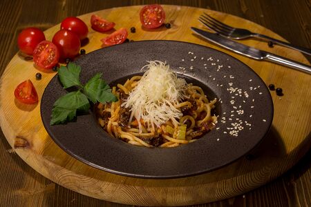 Паста с томатами