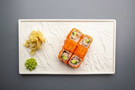 Калифорния с камчатским крабом