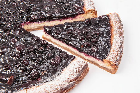 Пирог творожный Флорида с черникой