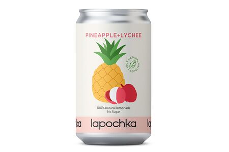 Лимонад Лапочка без сахара - ананас, личи
