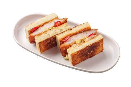 Кацу сандро с курицей