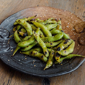 Эдамаме с трюфельным маслом