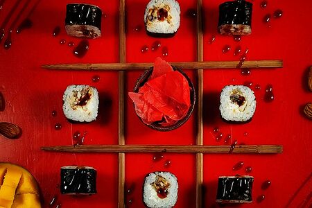 Маки Kiм с угрем