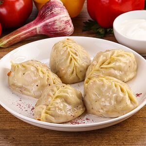 Манты с тыквой