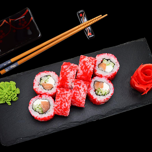 Холодный ролл Калифорния с лососем