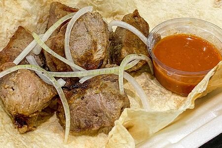 Шашлык из cвинoй шеи