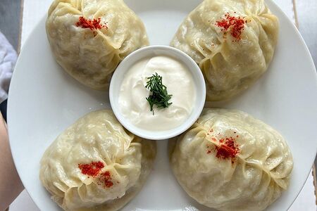 Манты из рубленой баранины