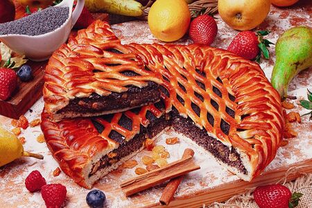 Пирог с маком