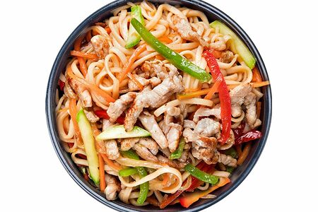 Удон со свининой