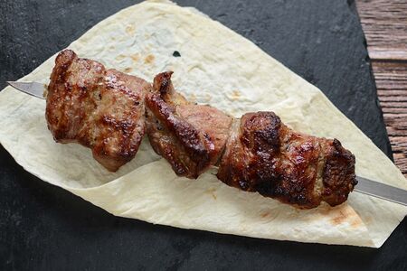 Шашлык из cвинoй шеи