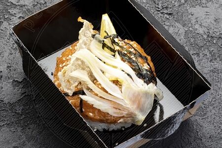 Тартар из лосося с соусом Ким Чи