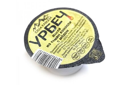 Урбеч дагестанский из семян конопли с медом