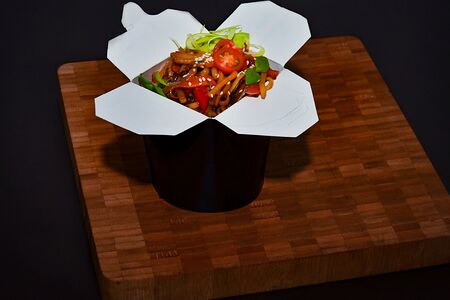 Удон с овощами