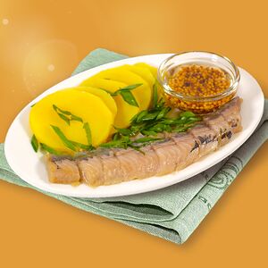 Сельдь с картофелем