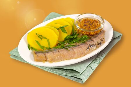 Сельдь с картофелем