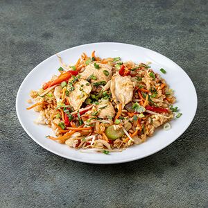 Рис с курицей