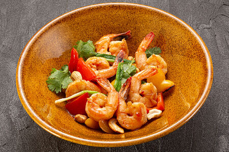 Креветки в азиатском стиле