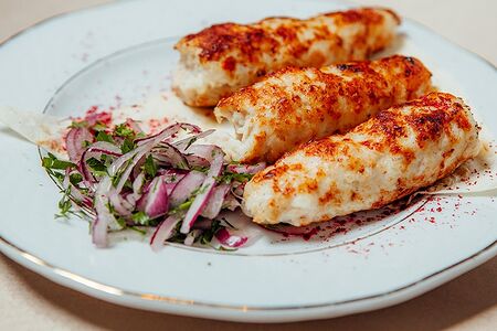 Люля кебаб из свинина и телятина