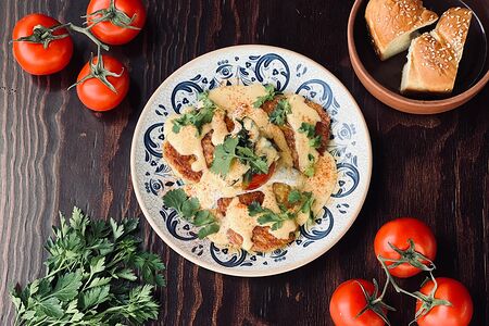 Сырный латкес