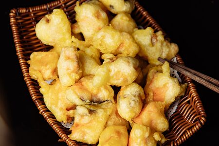 Семга в кляре