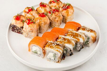 Сет №32 Новые горизонты с лососем и угрем