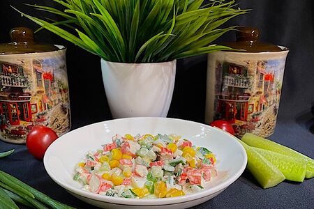 Салат крабовый