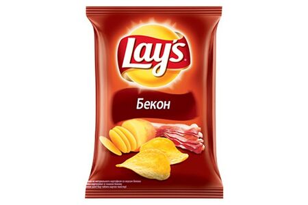 Чипсы Lays Бекон