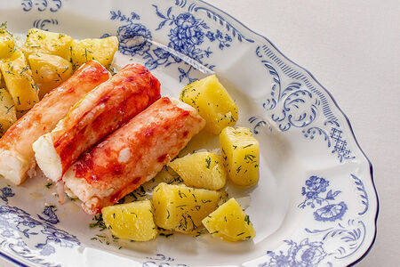 Фаланги камчатского краба