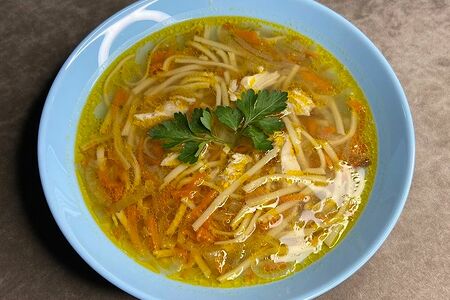 Суп-лапша домашняя