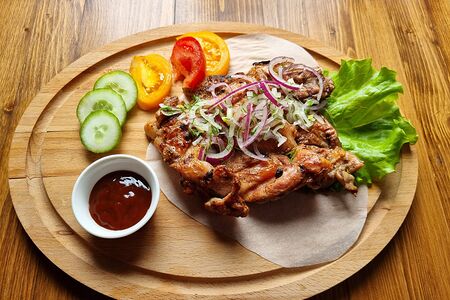 Шашлык из курицы