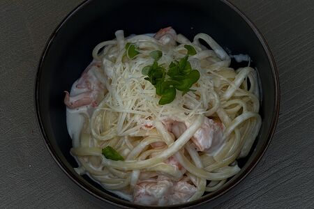 С креветками