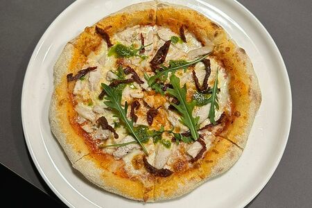 Пицца с цыпленком