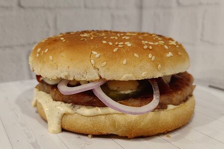 Гамбургер с курицей