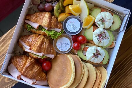 Завтрак Семейный с панкейками L