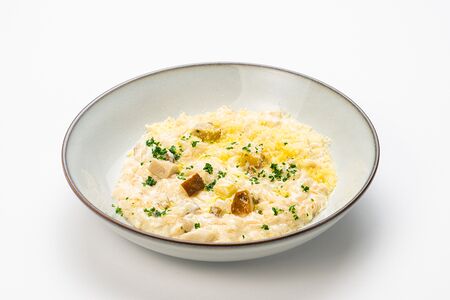 Ризотто с белыми грибами