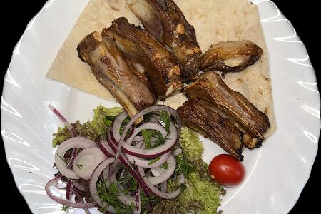 Шашлык из бараньих рёбер