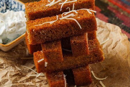 Гренки по-деревенски