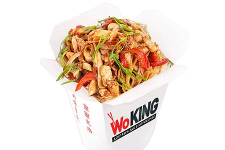 Лапша с морепродуктами