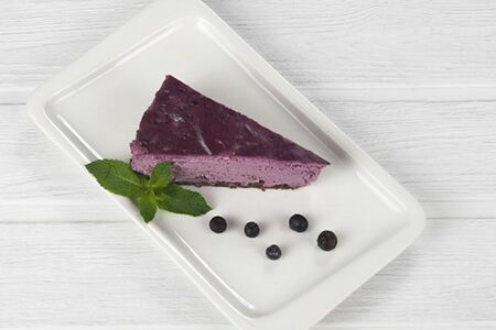 Чизкейк черничный