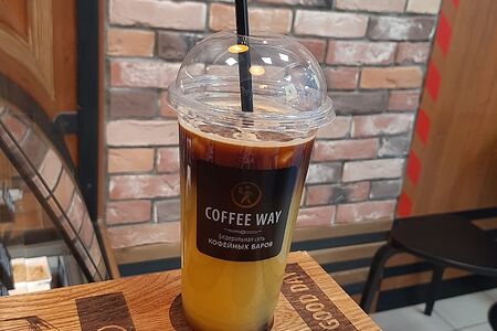 Холодный апельсиновый кофе