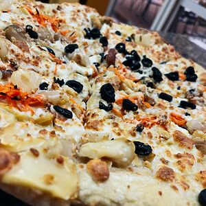 Пицца Морской коктейль средняя