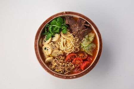 Горячий кукси с говядиной