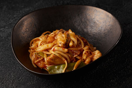 Удон с морепродуктами